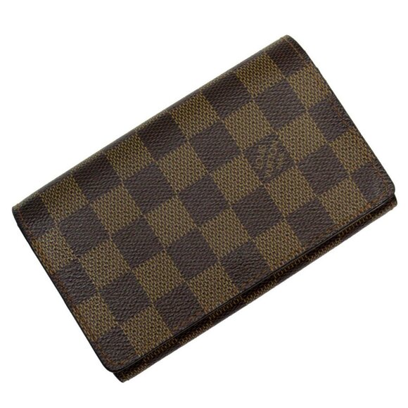 LOUIS VUITTON Brown Damier Wallet - Picture 1 of 5